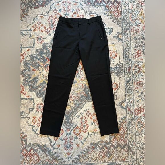 Club Monaco Black Trousers Straight leg with zippered pockets 2 - Picture 3 of 5